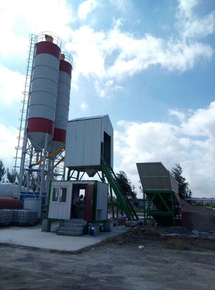 HZS50-concrete-plant-project-5