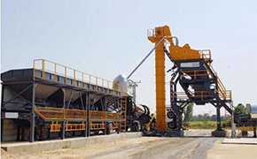 mobile asphalt plant