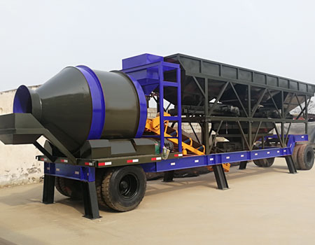 Mobile Concrete Batching Plant