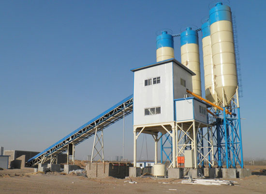 Belt-Feeding-Concrete-Batch-Plant