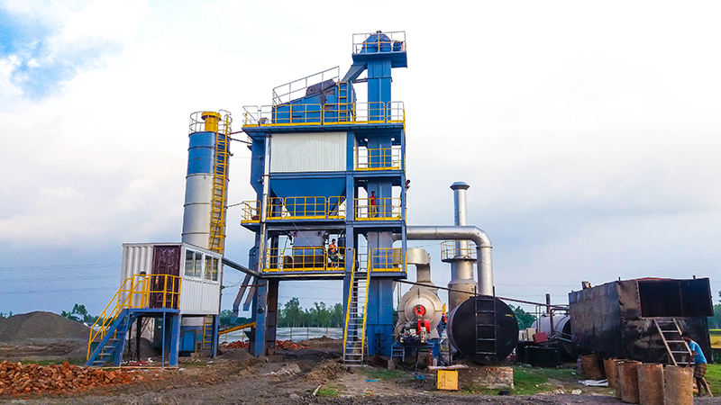 Asphalt mixing plant