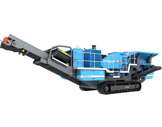 Crawler-Type Mobile Jaw Crusher plant (Full Hydraulic)