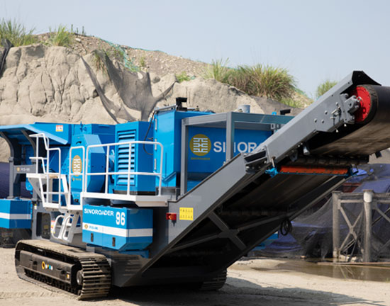 Crawler-Type Mobile Jaw Crusher plant (Full Hydraulic)