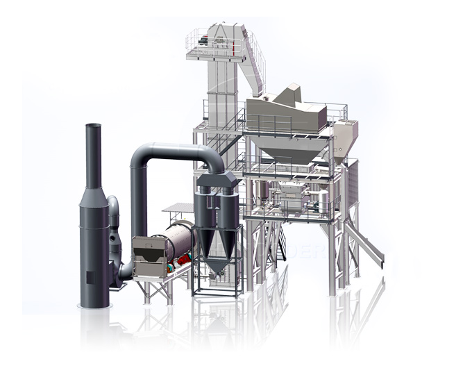 LB1200 Batch Asphalt Mixing Plant