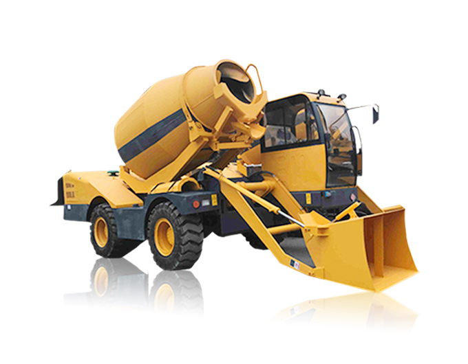 Self Loading Concrete Mixer