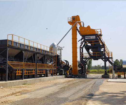 HMA-C Continuous Mix Asphalt Plant