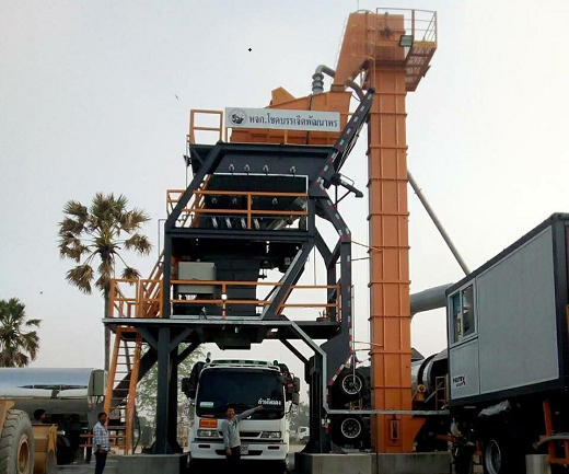 HMA-C Continuous Mix Asphalt Plant