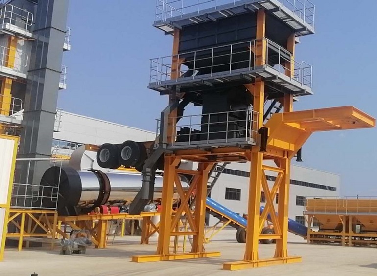 HMA-MB Mobile Batch Asphalt Mix Plant